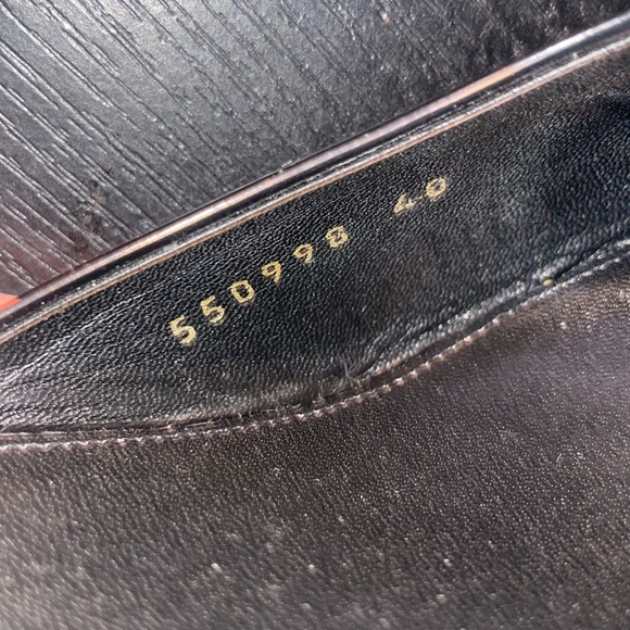 Balenciaga Black Leather Block Heel Mules size 40 - Picture 8 of 10